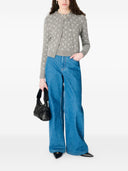 Marine Serre Moon Wool Blend Cardigan