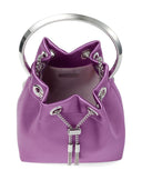 Jimmy Choo Bon Bon Leather Bucket Bag