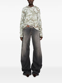 Acne Studios Wide Leg Denim Jeans