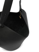 Khaite Lotus Mini Leather Bucket Bag