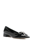 Skórzane baletki Jimmy Choo Auria