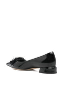 Skórzane baletki Jimmy Choo Auria