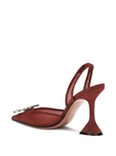 Amina Muaddi Begum Mesh Slingback Pumps