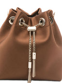 Jimmy Choo Bon Bon Leather Bucket Bag
