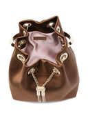 Jimmy Choo Bon Bon Leather Bucket Bag