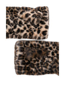 Alpo Leopard Print Gloves