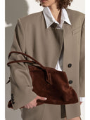 The Attico La Passeggiata Leather Shoulder Bag