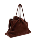 The Attico La Passeggiata Leather Shoulder Bag