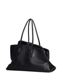 The Attico La Passeggiata Leather Shoulder Bag