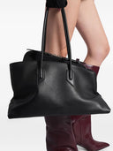 The Attico La Passeggiata Leather Shoulder Bag