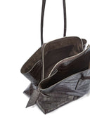 The Attico La Passeggiata Leather Shoulder Bag