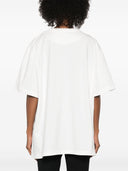 Le t-shirt asymétrique en coton The Attico