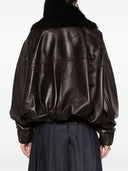 Veste en cuir Khaite
