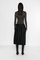 Marine Serre Moon Print Square Neck Top