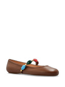 Gianvito Rossi Shanti Leather Ballets