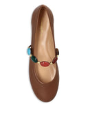 Gianvito Rossi Shanti Leather Ballets