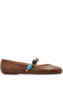 Gianvito Rossi Shanti Leather Ballets