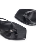 Toteme Pre Leather Heeled Flip Flops