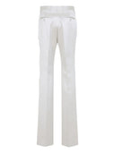 Tom Ford Cotton And Silk Blend Trousers