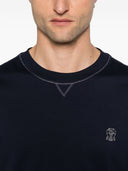 Brunello Cucinelli T-Shirt aus Baumwolle mit Logo