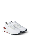 Brunello Cucinelli stickade sneakers