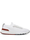 Brunello Cucinelli stickade sneakers