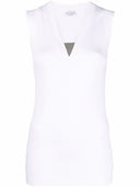 Brunello Cucinelli Cotton Tank Top