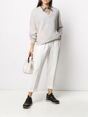 Brunello Cucinelli Linen Blend Trousers