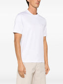Brunello Cucinelli Logo Cotton T Shirt