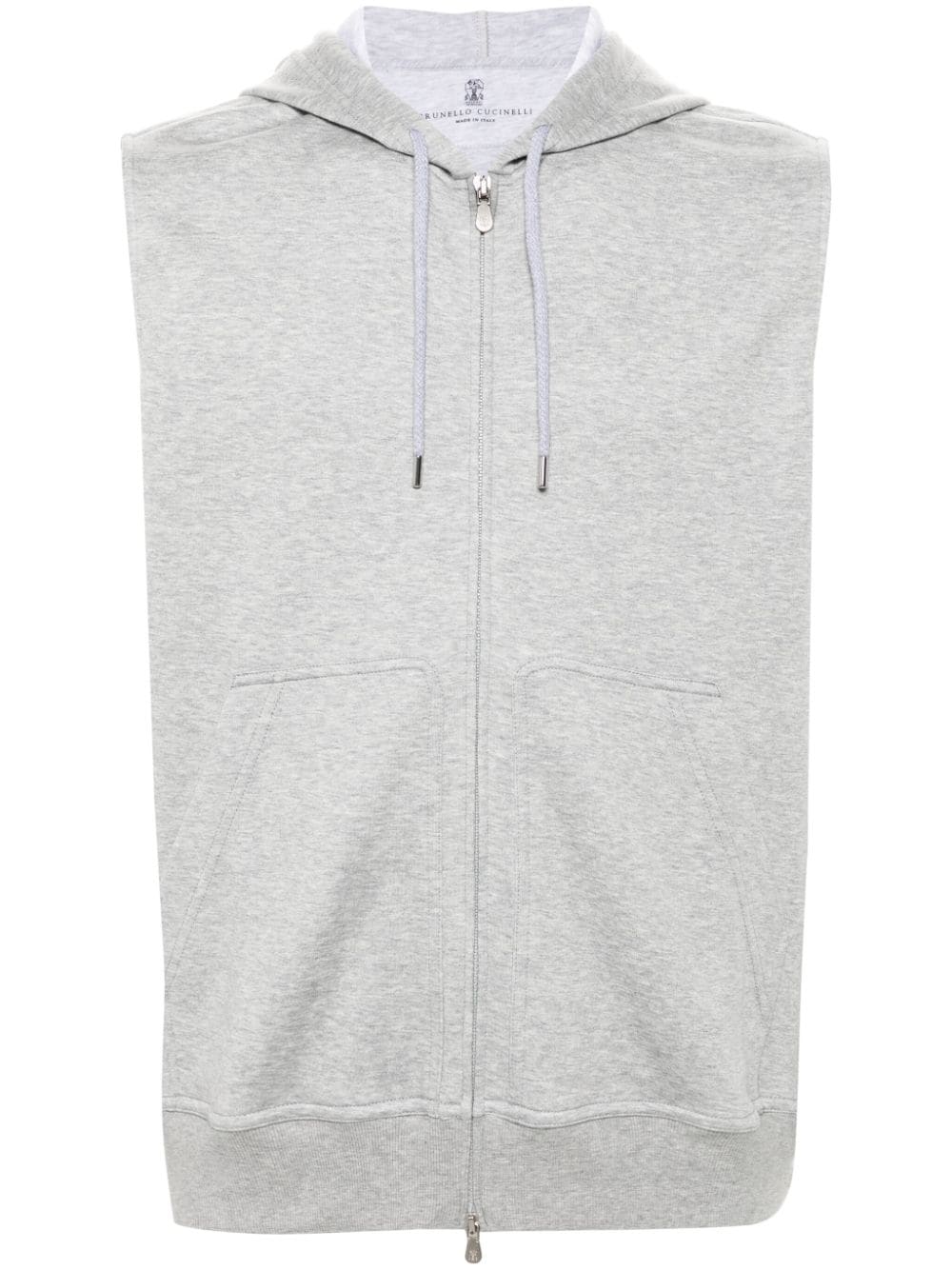 Brunello Cucinelli Sleeveless Hoodie