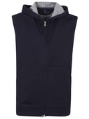 Brunello Cucinelli Ärmelloser Kapuzenpullover