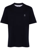 Brunello Cucinelli Logo Cotton T Shirt