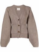 Khaite Scarlet Cashmere Cardigan