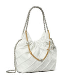 Tory Burch Fleming Mini Leather Hobo Bag