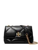 Tory Burch Kira Diamond Kleine Leder-Umhängetasche