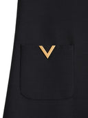 Valentino Wool And Silk Blend Dress
