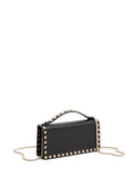 Valentino Garavani Rockstud Leather Wallet On Chain