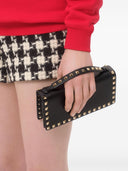 Valentino Garavani Rockstud Leather Wallet On Chain