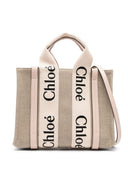 Chloè Woody Small Canvas Tote