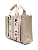 Chloè Woody Small Canvas Tote
