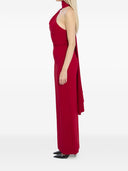 Vestido largo de media copa de Solace London
