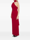 Vestido largo de media copa de Solace London