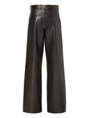 Pantalones de cuero Fendi
