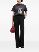 Ganni Rabbit biologisch katoenen T-shirt