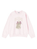 Ganni Puddle Pullover aus Bio-Baumwolle