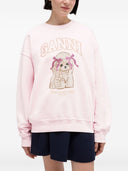 Ganni Puddle Pullover aus Bio-Baumwolle