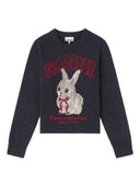 Ganni Wool Crewneck Sweater