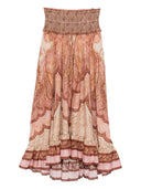 Zimmermann Wanderlust Silk Maxi Skirt