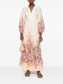 Robe longue en coton Zimmermann Awaken
