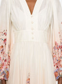 Robe longue en coton Zimmermann Awaken